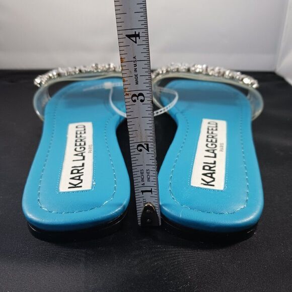 Karl Lagerfeld Slide Sandal Women's Size 7M - Picture 4 of 7